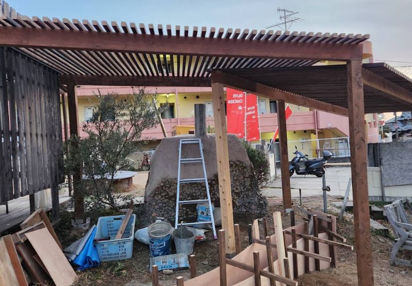 ヒロマチ～ピザ窯完成～